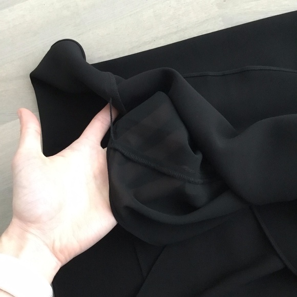 Cooper & Ella Little Black Dress with Back Ruffle Detail - New - Picture 11 of 11